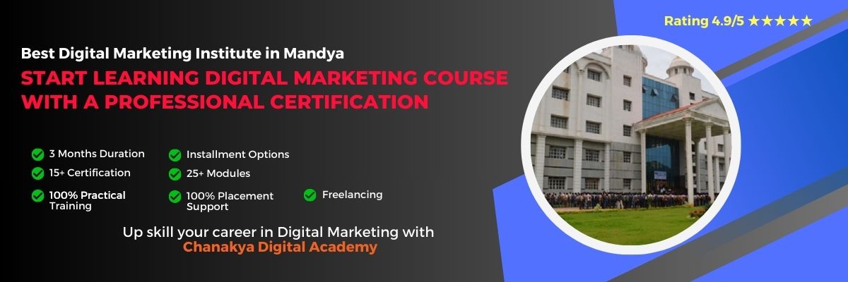 Digital Marketing Course in Mandya
